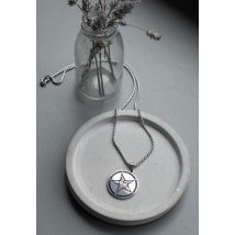 Easure - Goat - Collier - gris - Onesize - Acier inoxydable,Métal