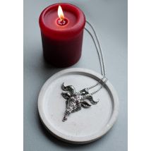 Easure - Goat Head - Collier - gris - Onesize - Acier inoxydable,Métal