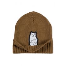 RIPNDIP - Lord Nermal Brown - Bonnet - marron - Onesize - 100% Polyacrylique,Tricots
