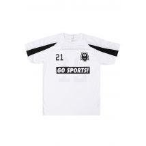 Impericon - Go Sports White/Black Functional - T-Shirt - blanc - L - 100% Polyester,Jersey