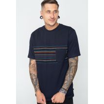Iriedaily - Chop Chop Pocket Night Sky - T-Shirt - bleu - S - 100% Coton,Jersey