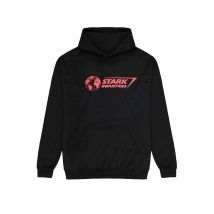 Iron Man - Stark Industries - Hoodie - noir - S - 80 % coton, 20 % polyester,Transpirer