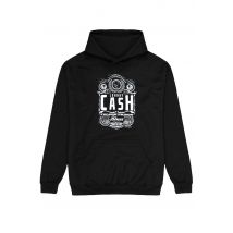 Johnny Cash - Folsom Prison - Hoodie - noir - XL - 50% coton, 50% polyester,Transpirer