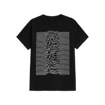 Joy Division - Unknown Pleasures (Back Print) - T-Shirt - noir - S - 100% Coton
