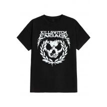 Killswitch Engage - Skull Spraypaint - T-Shirt - noir - L - 100% Coton,Jersey