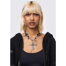 Minga London - Knot Of Faith - Collier - noir - Onesize - Métal