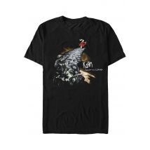 Korn - Follow The Leader - T-Shirt - noir - M - 100% Coton,Jersey