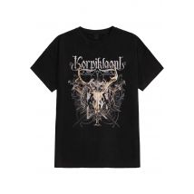 Korpiklaani - Crest - T-Shirt - noir - M - 100% Coton