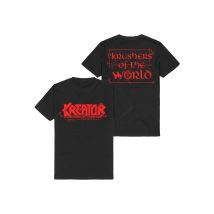 Kreator - Krushers Of The World Logo - T-Shirt - noir - XL - 100% Coton