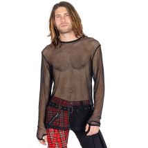 Poizen Industries - Kreed Black - Haut - noir - M - 100% Polyester,Engrener