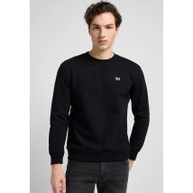 Lee - Plain Crew Black - Pull - noir - XL - 100% Coton,Transpirer