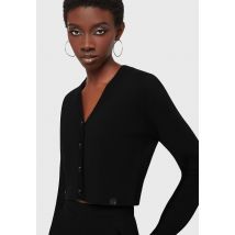 Killstar x Motionless In White - Lana's Eclipse Black - Cardigan - noir - L - 52% Viscose, 28% polyester, 20% nylon