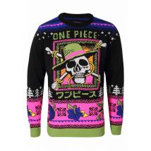 One Piece - Skull Xmas Knit - Pull-over - multicolore - S - 100% Polyacrylique,Tricots