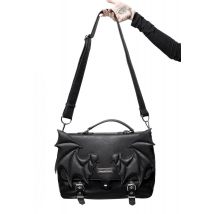 Killstar - Le Fey Messenger Black - Messenger Bag - noir - Onesize - 100% Polyester
