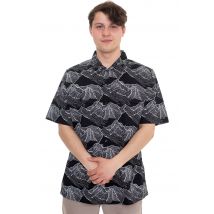 Levi's - Skate Button Down Mountainlineprint - Chemise - noir - S - 100% Coton,Coton