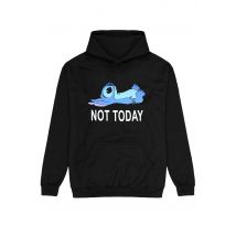 Lilo & Stitch - Not Today - Hoodie - noir - S - 80 % coton, 20 % polyester,Transpirer