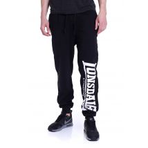 Lonsdale - Logo Large - Pantalons de jogging - noir - M - 100% Coton,Transpirer
