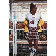 Champion x Stranger Things - Crewneck WHT - T-Shirt - blanc - M - 100% Coton,Jersey