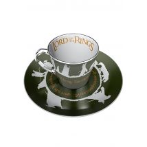 The Lord Of The Rings - Mirror Mug & Plate - Set - multicolore - Onesize - Céramique