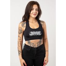 Lorna Shore - Moon Logo - Sports Bra - noir - S - 90 % nylon, 10 % élasthanne,Synthétiques