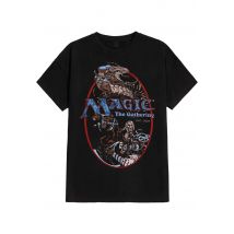 Magic The Gathering - Oval Logo - T-Shirt - noir - XL - 100% Coton,Jersey