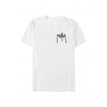 Mantar - Always Give Up White - T-Shirt - blanc - S - 100% Coton,Jersey