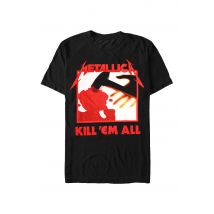 Metallica - Kill 'Em All Tracks - T-Shirt - noir - L - 100% Coton,Jersey
