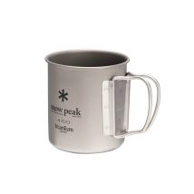 Snow Peak - Titanium Single Silver - Mug - gris - Onesize - Titane,Métal