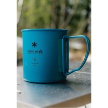 Snow Peak - Titanium Single 450 Blue - Mug - gid://shopify/Metaobject/122014859501 - Onesize - Titane,Métal