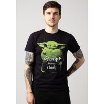 The Mandalorian - Stronger Than You Think - T-Shirt - noir - L - 100% Coton,Jersey