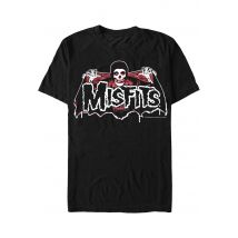 Misfits - Batfiend - T-Shirt - noir - M - 100% Coton,Jersey