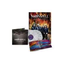 Moonspell - From Down Below: Live 80 Meters Deep Ltd. White/Black - Marbled 2 Vinyl + Poster