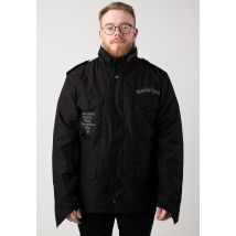 Brandit x Motörhead - M65 Classic - Veste - noir - L - Extérieur : 100 % polyester ; Doublure : 100 % polyester,Toile