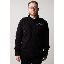 Brandit x Motörhead - Vintage - Chemise - noir - M - 100% Coton,Coton,gid://shopify/Metaobject/67408396525