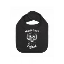 Motörhead - England - Bavoir pour bébé - noir - Onesize - 100% coton biologique