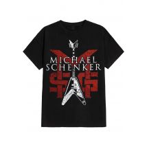 Msg (Michael Schenker Group) - Group Logo - T-Shirt - noir - S - 100% Coton,Jersey