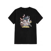 My Hero Academia - Heroes - T-Shirt - noir - XS - 100% Coton,Jersey