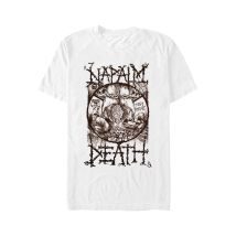 Napalm Death - Poverty - T-Shirt - blanc - S - 100% Coton