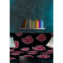 Naruto - Akatsuki - Couverture - multicolore - Onesize - 100% Polyester,Velours