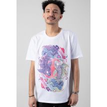 Neomachi - Onmyo White - T-Shirt - blanc - M - 100% coton biologique,Jersey