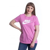 Nike - Sportswear Essential Magic Flamingo/White - Girly - rose - S - 100% Coton,Jersey
