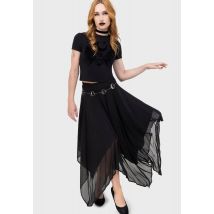 Killstar - Nix Black - Robe - noir - M - 95% Viscose, 5% Élasthanne,gid://shopify/Metaobject/70677692653