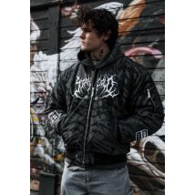 Stay Cold Apparel - Nocturnal Lifelines - Veste - noir - M - Extérieur : 100 % polyester ; Doublure : 100 % polyester,Synthétiques