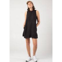 Noisy May - Leilani Black - Robe - noir - M - 70% Viscose, 30% Lin,Lin