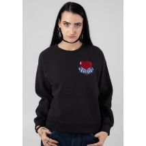Obey - Heart Digital Black - Pull - noir - L - 59% coton, 41% polyester,Transpirer
