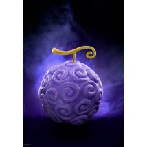One Piece - Gum-Gum Fruit - Replica - violet - Onesize - Résine,Résine