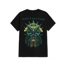 Orbit Culture - Demonica - T-Shirt - noir - L - 100% Coton,Jersey