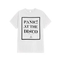 Panic! At The Disco - Death Of A Bachelor Square - T-Shirt - blanc - L - 100% Coton