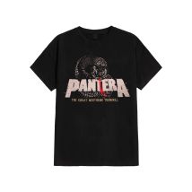 Pantera - Snake Logo - T-Shirt - noir - XXL - 100% Coton