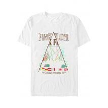 Pink Floyd - World Tour 87 White - T-Shirt - blanc - XXL - 100% Coton,Jersey